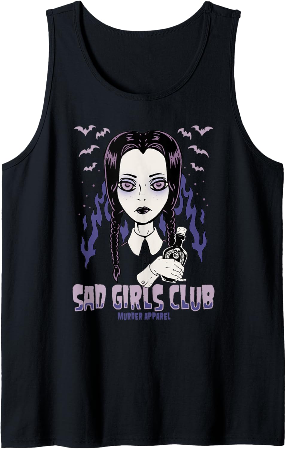 Sad Girl Club Gothic Tank Top