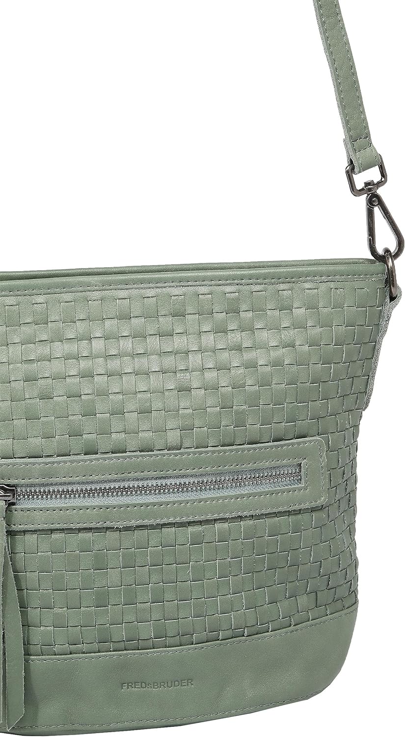 FREDsBRUDER Tasche Sunrise mit Label-Applikationen Einheitsgrösse Sea Green, Einheitsgrösse Sea Gree