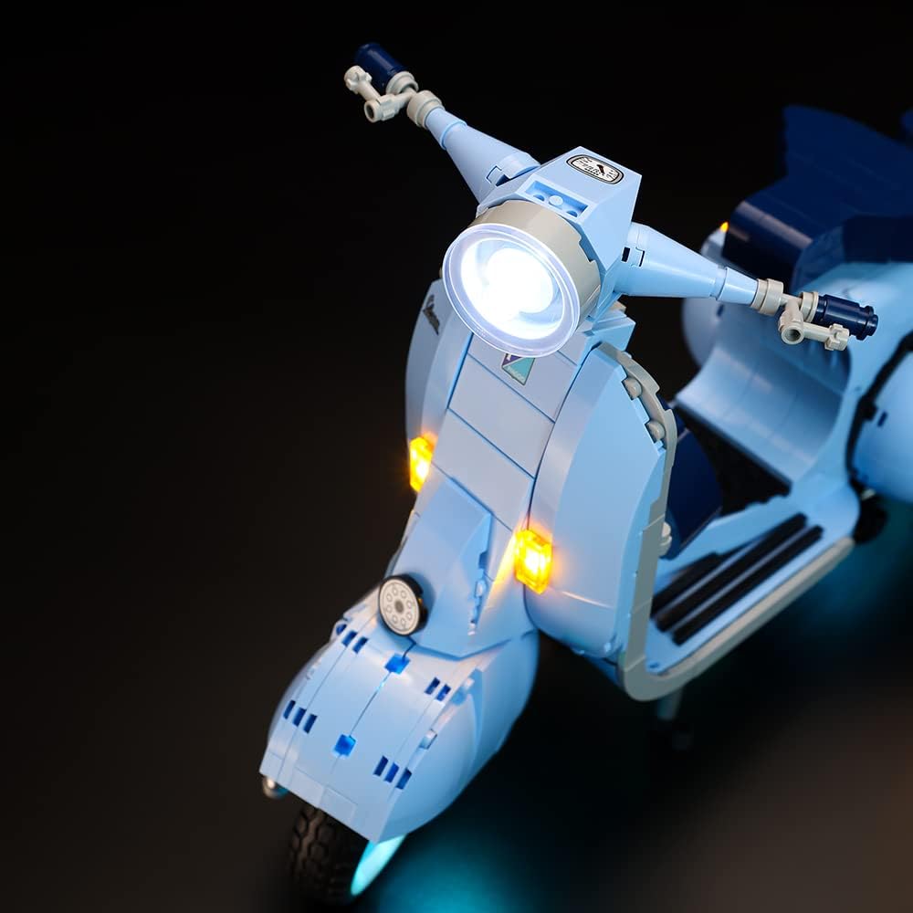 Kyglaring Led Licht Kompatibel mit Lego Vespa 125 10298 Bausteine, Fernbedienungs Beleuchtungszubehö