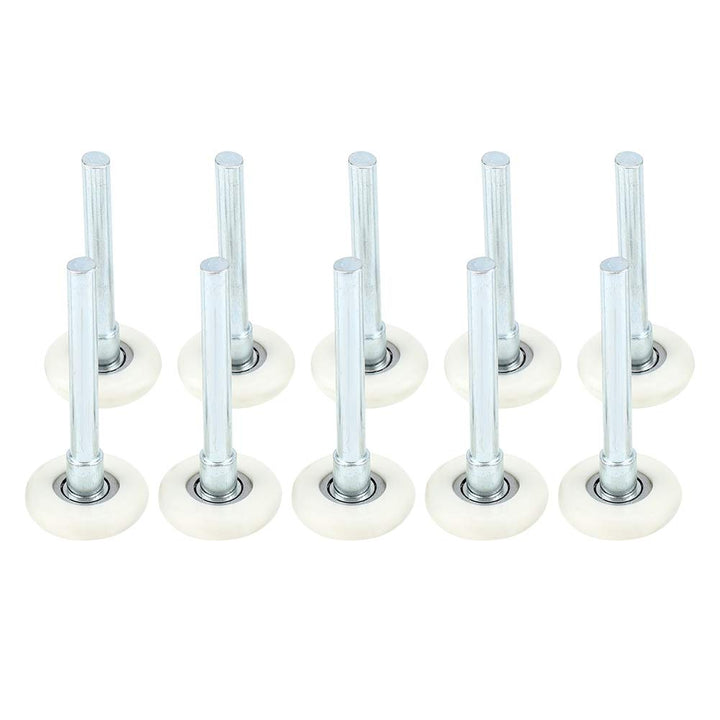 Garagentorrolle 10PCS, Nylon-Türräder Ersatz-Garagenrolle 2'' Vorbau