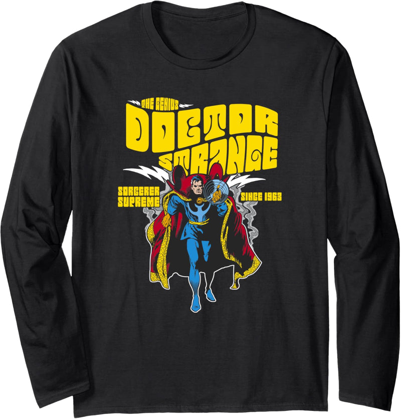 Marvel The Genius Doctor Strange Since 1963 Poster Langarmshirt