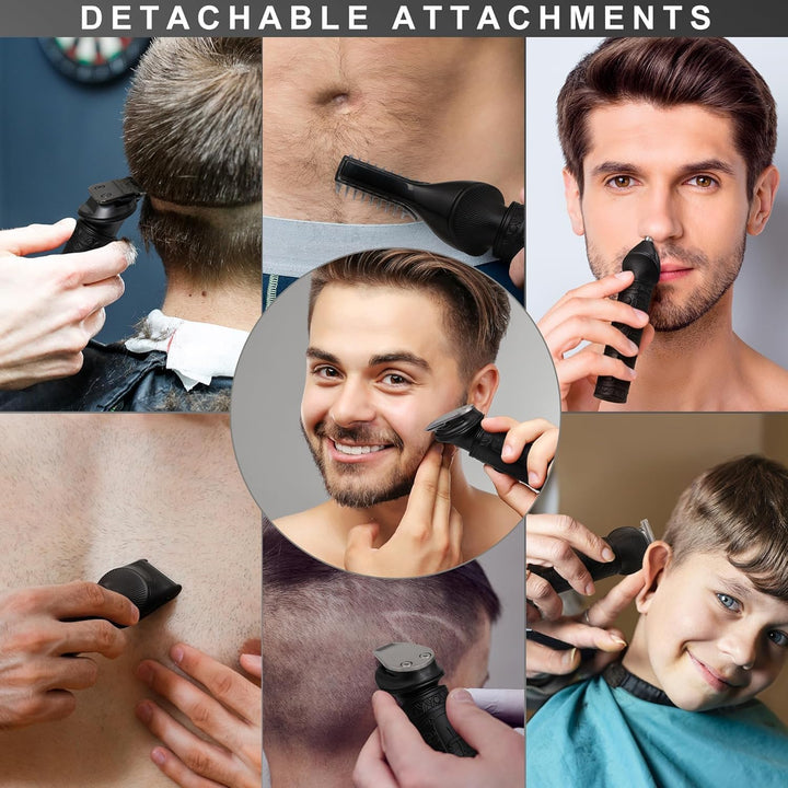 Surker Haarschneidemaschine Set Profi Haarschneider Herren Präzisionstrimmer Barttrimmer Bartschneid