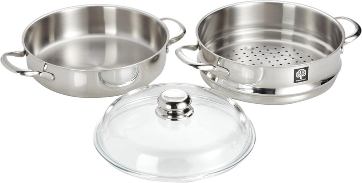 Schulte-Ufer 0123-24 i Alles-Dämpfer Romana i, flach, 24 cm