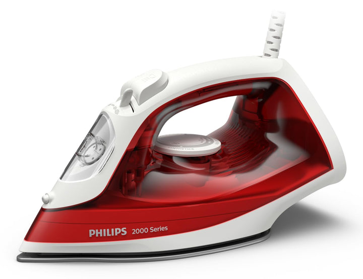 Philips - DST2010/40 Bügeleisen Serie 2000 - Dampfstrom 25 g/min - 2000 W - Rot