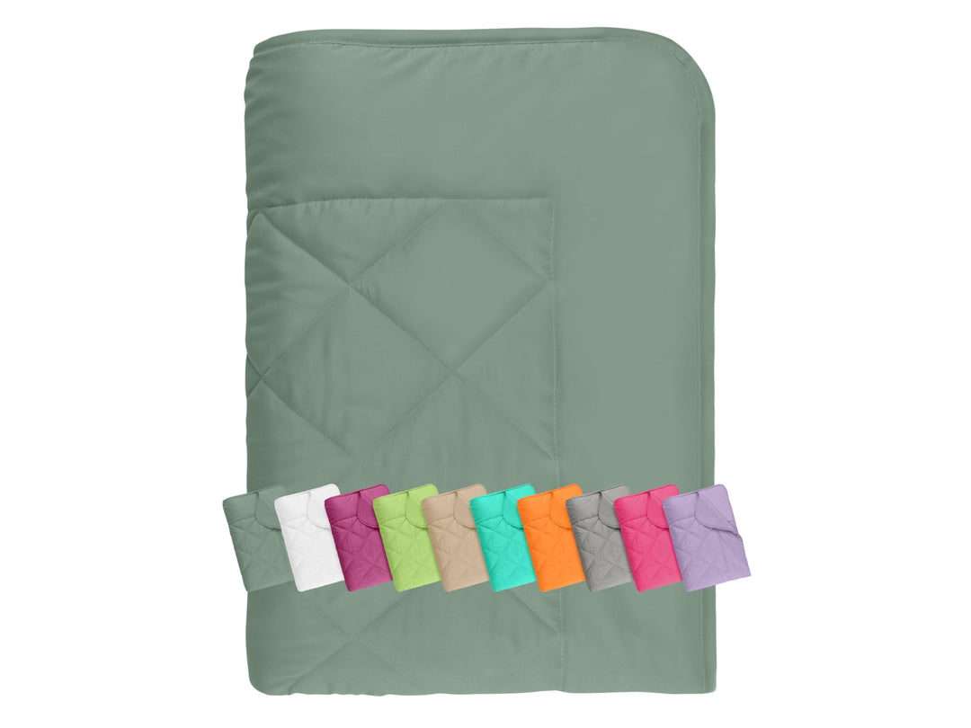 npluseins Sommerdecke 135x200 cm - dünne und leichte Bettdecke für den Sommer – Kühl schlafen – idea