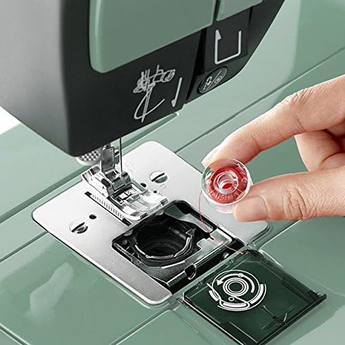 Toyota Oekaki50G Kreativ Freiarm Nähmaschine Oekaki mit 50 Programmen und Freihandstickfunktion, grü