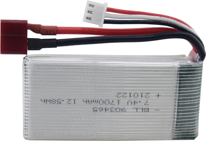 ZYGY 2St. 7.4V 1700mAh Lithium akku & 2in1 Ladegerät für 9200 9200E 9205E 9202E 9203E 9204E 9206E HB