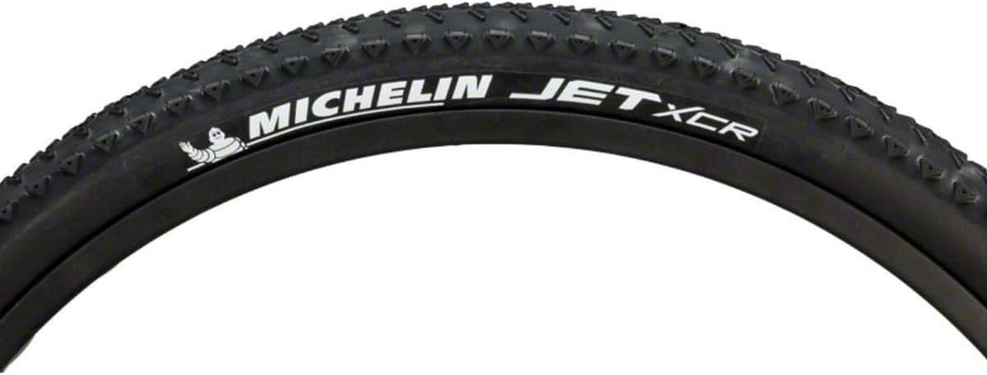 MICHELIN Unisex – Erwachsene Jet XCR Competition Faltbar Fahrradreife, Schwarz, 27.5