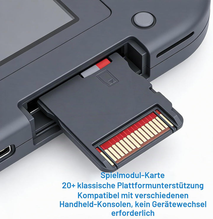 7800 Spiele in 1 Modulkarte, Passend für NDS/3DS/2DS/NDSL, Retro-Spielesammlung, Integrierte GBA-, G