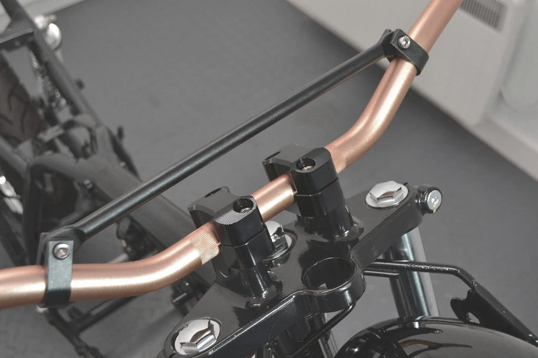 Motorrad Lenker Für Trail Motocross Streetfighter Scrambler Verspannt - 22mm 7/8" - Gold, Gold, Gold