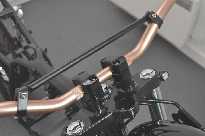 Motorrad Lenker Für Trail Motocross Streetfighter Scrambler Verspannt - 22mm 7/8" - Gold, Gold, Gold