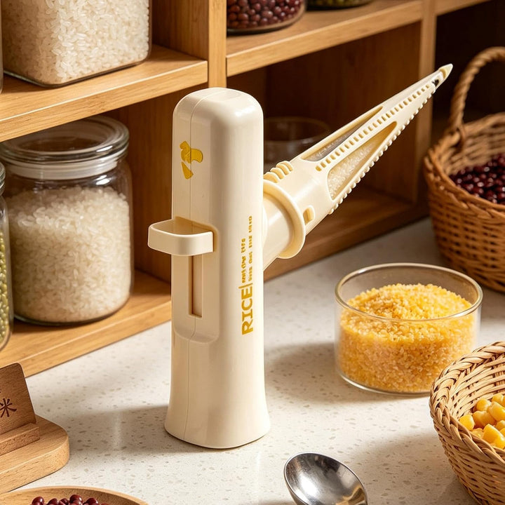 Generisch 2 Stück Reisspender Ausgiesser Rice Dispenser Küchenhelfer | Müsli Cerealienspender Küchen