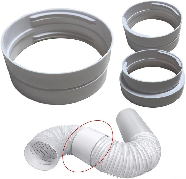 Klimaanlage Auspuff Adapter, 130/150mm Mobile Klimaanlage Zubehör Auspuffk Butt Stecker Auspuff Schl