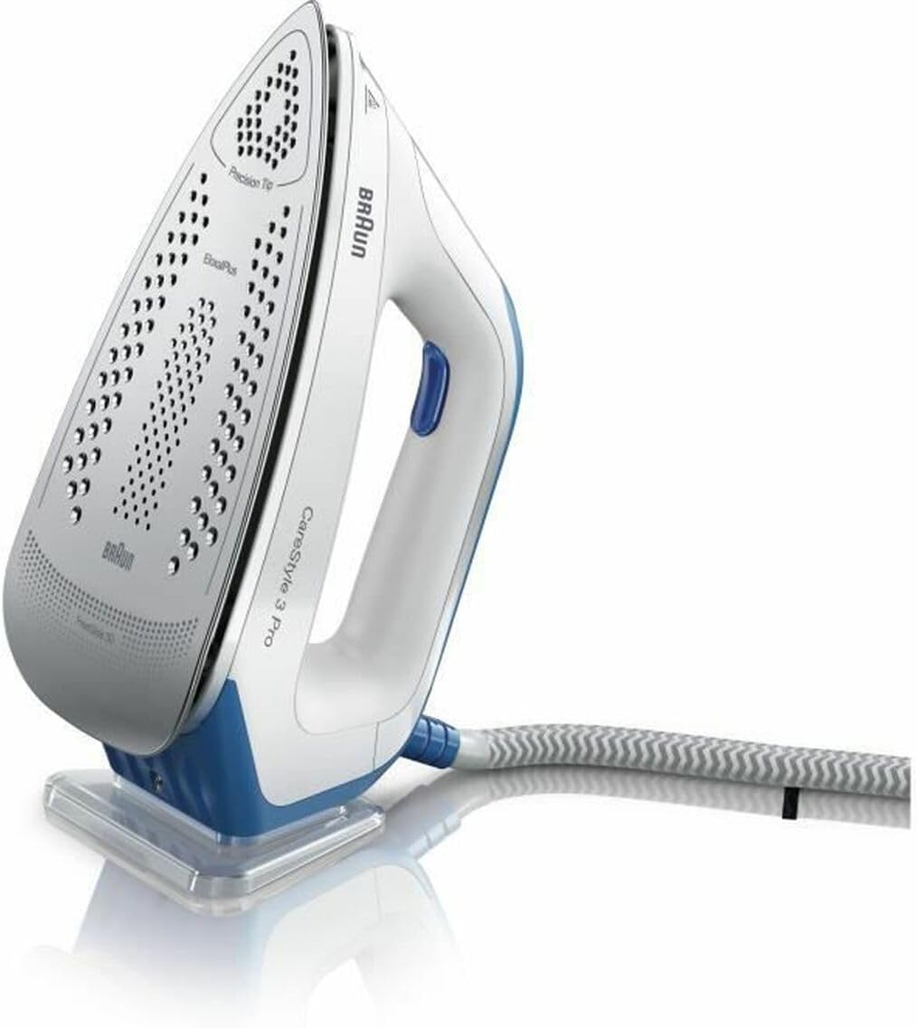 Braun CareStyle 3 IS3157BL, Dampfbügeleisen, Dampfdruck 125 g/min, Dampfstoss 460 g/min, Eloxal Plus