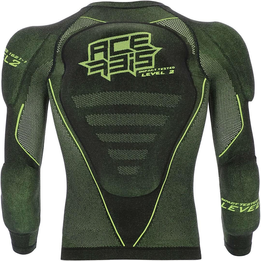 Acerbis Unisex Geschirr Bruststück X-Fit Future Kid Level 2, Schwarz/Gelb, S-M