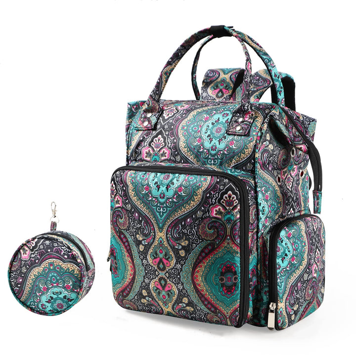 KOKNIT Stricktasche mit grossem Fassungsvermögen, tragbare Häkeltaschen und Tragetaschen, Organizer