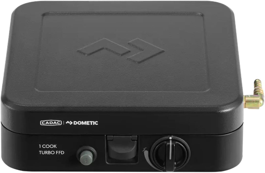 CADAC - 1 Cook Turbo FFD Stove - 50mBar - Grillen - Tragbare Grills - Kochfläche aus Edelstahl - Ink