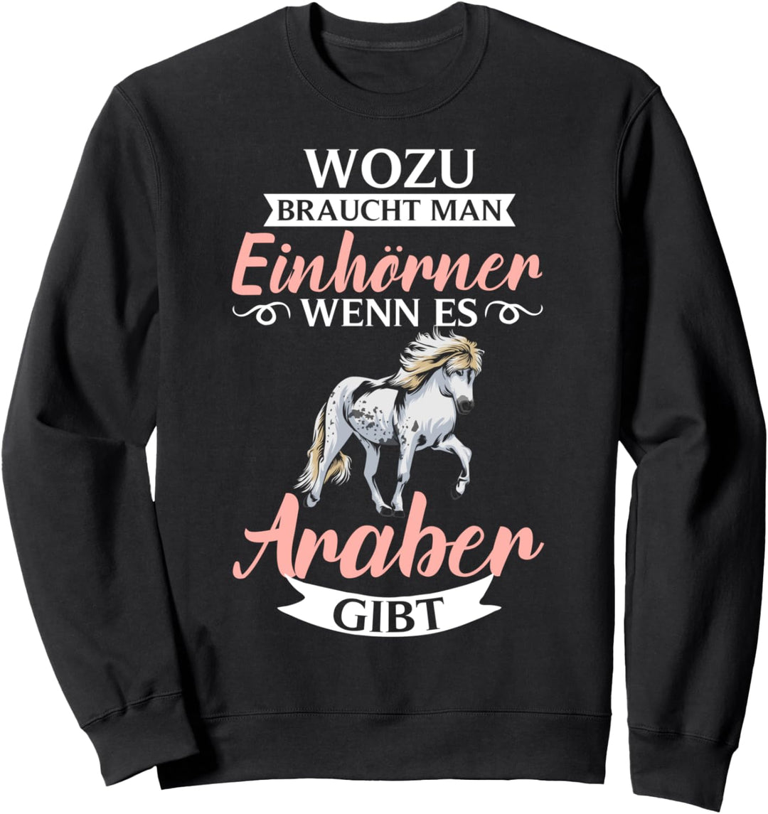 Reiten Kleidung Reitbekleidung Dressurreiten Araber Pferde Sweatshirt