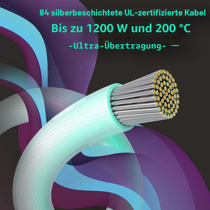 LINKUP - Kompatibel mit NVIDIA RTX3000 Ampere Founders Edition FE GPU┃Teflon-Hochleistungs-Netzteila