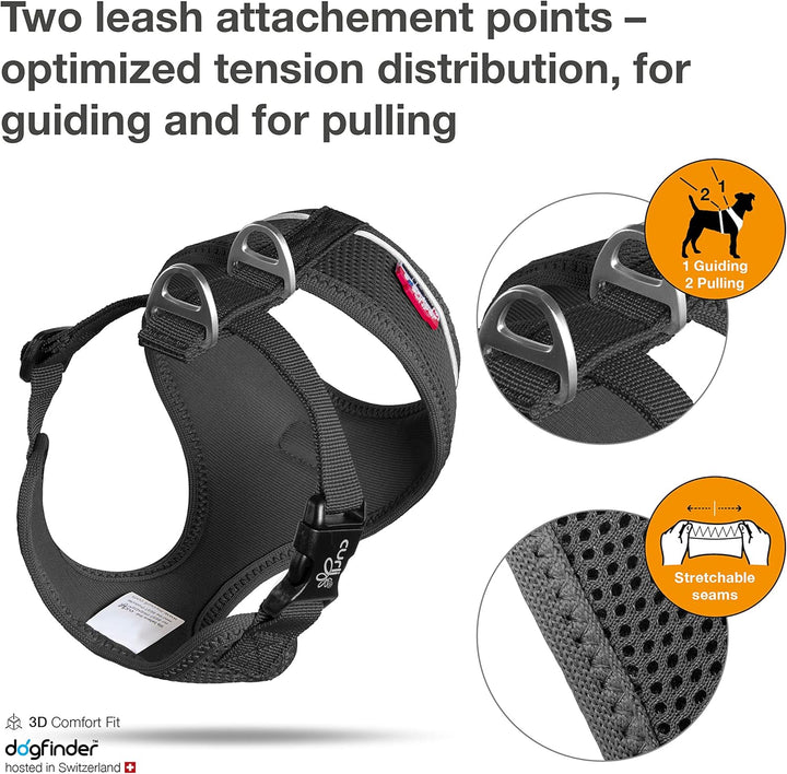 Basic Harness Air-Mesh Black XL XL Black, XL Black