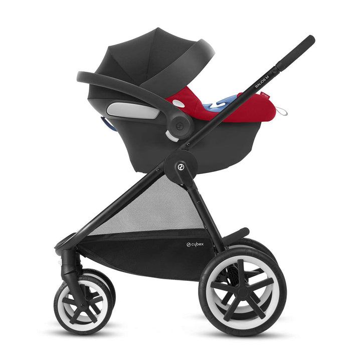 CYBEX Silver Babyschale Aton B i-Size, Inkl. Neugeboreneneinlage, Ab Geburt bis ca. 24 Monate, 45 bi