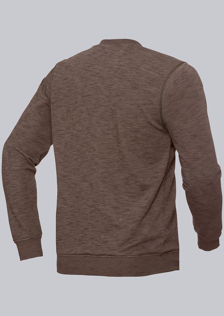 BP 1720-294-0400-XS Unisex-Sweatshirt, Space-Dye-Stoff, schlanke Silhouette mit langem Ärmel, 280,00
