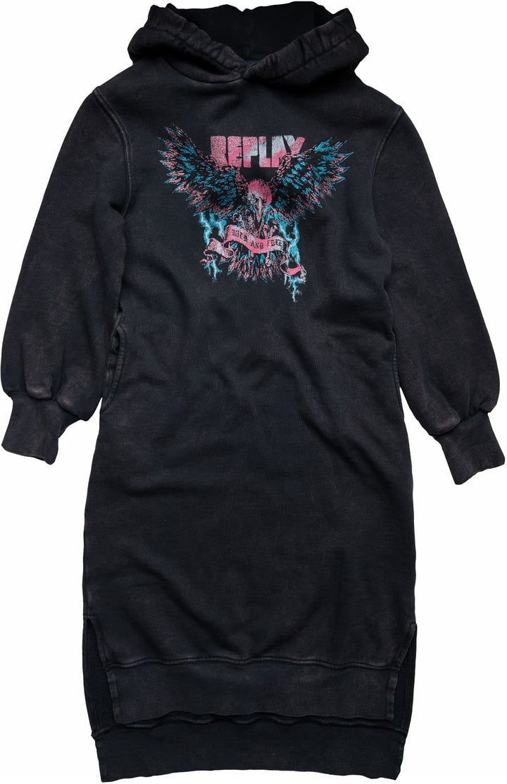 Replay Mädchen Kleid 10 Jahre 098 Black, 10 Jahre 098 Black