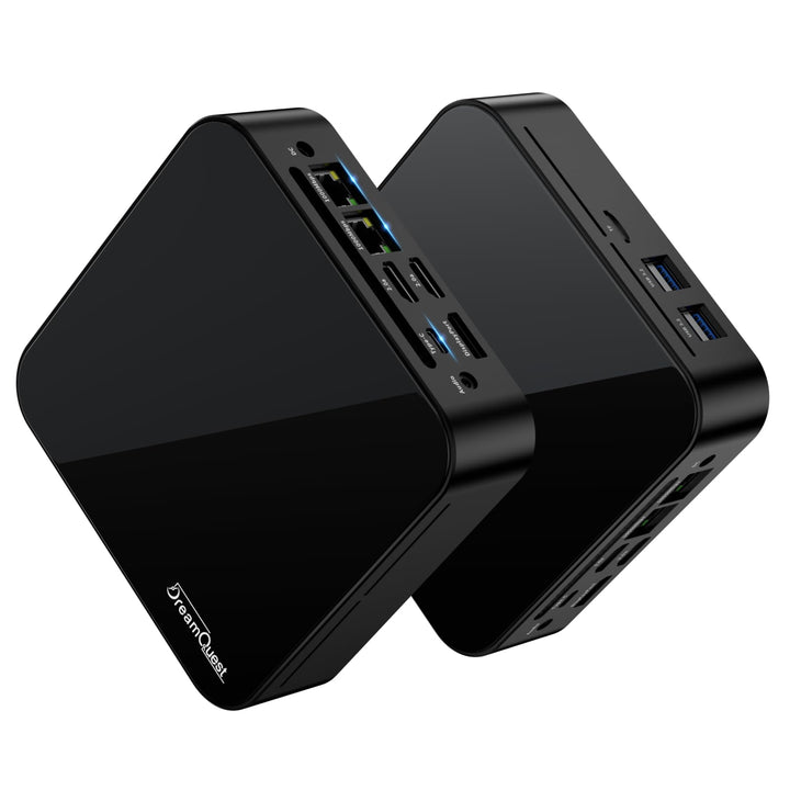 DreamQuest Mini PC Windows 11 Pro Vorinstalliert 16GB RAM 512GB SSD Intel N95 (bis zu 3.4Ghz) Micro