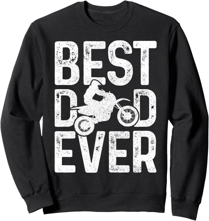 Motocross Dad MX Enduro Motorrad Biker Vatertag Geschenk Sweatshirt