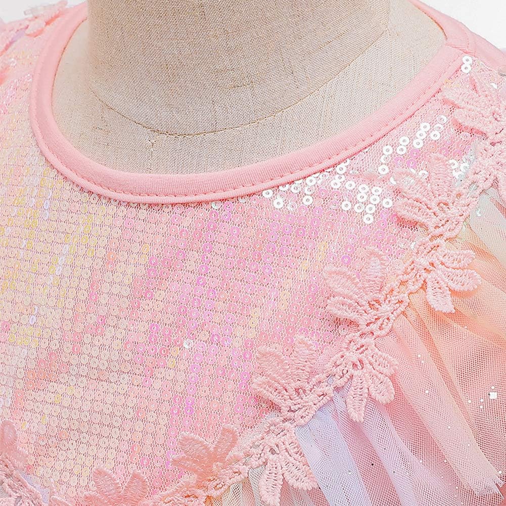 FYMNSI Mädchen Prinzessin Kostüm Kleid Umhang mit Zubehör Weihnachten Halloween Fasching Karneval Ve