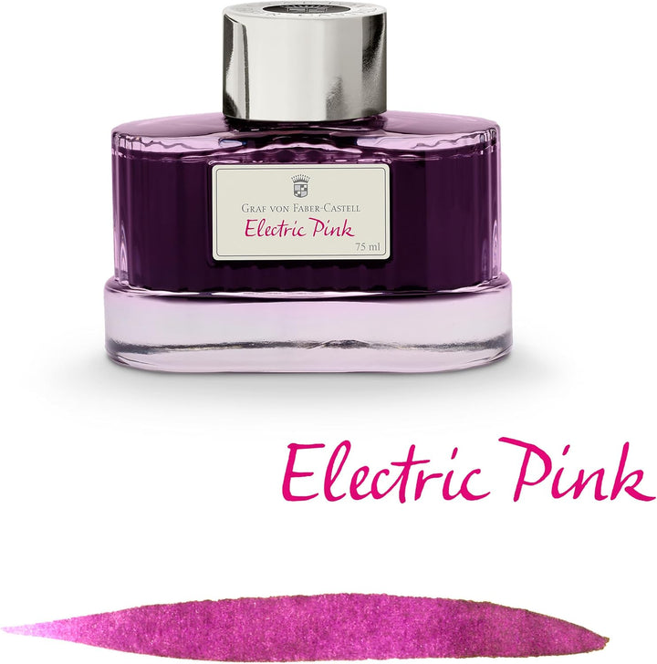 Graf von Faber-Castell 141014 Tintenglas, 75 ml rosa, rosa