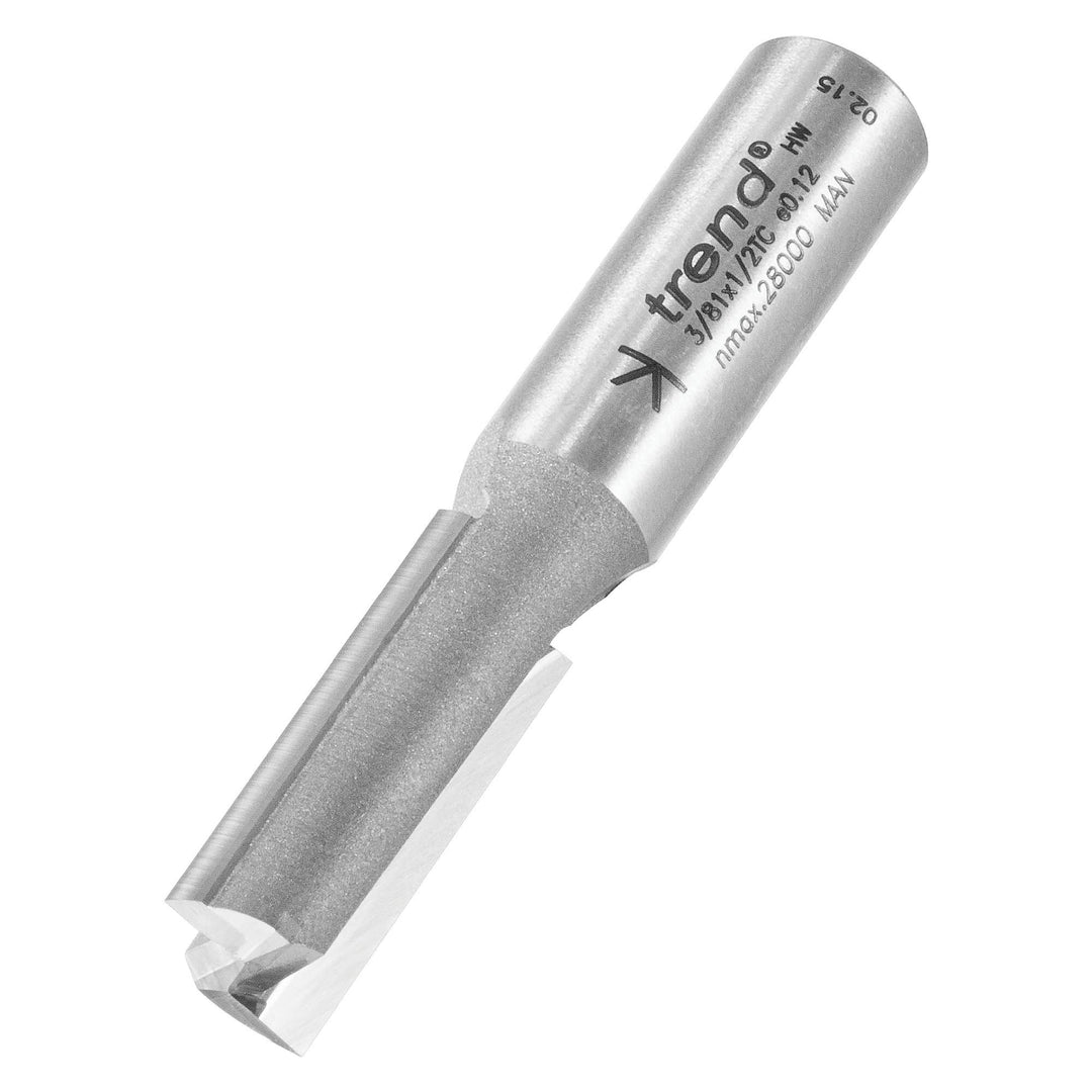 Trend - Zwei Flöten cutter 12,7mm Durchmesser - 3/81X1/2TC 12.7 x 32mm, 12.7 x 32mm