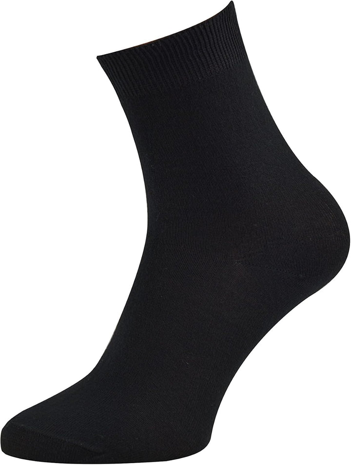 Rainbow Socks - Damen Herren Klassische Bunte Bambus Socken 42-43 3x Schwarz 3x Weiss, 42-43 3x Schw