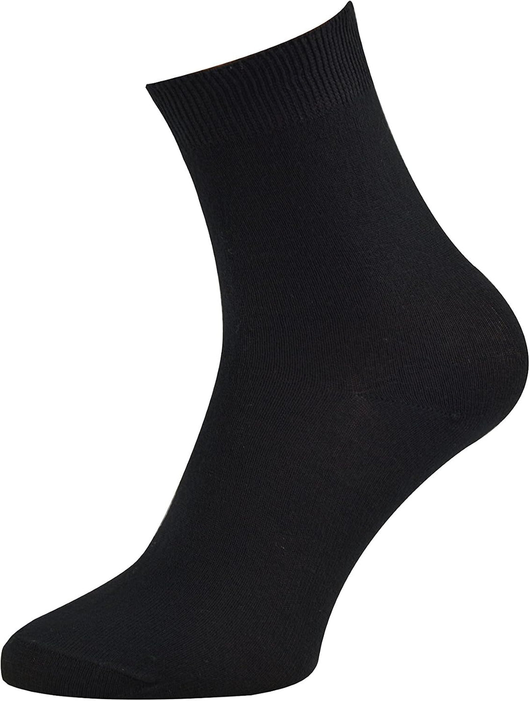 Rainbow Socks - Damen Herren Klassische Bunte Bambus Socken 39-41 12 X Schwarz, 39-41 12 X Schwarz
