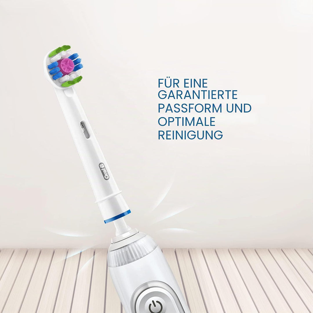 Oral-B 3D White, b眉rsten f眉r elektrische Zahnb眉rste mit CleanMaximiser-Technologie, 4 St眉ck. Weiss 4