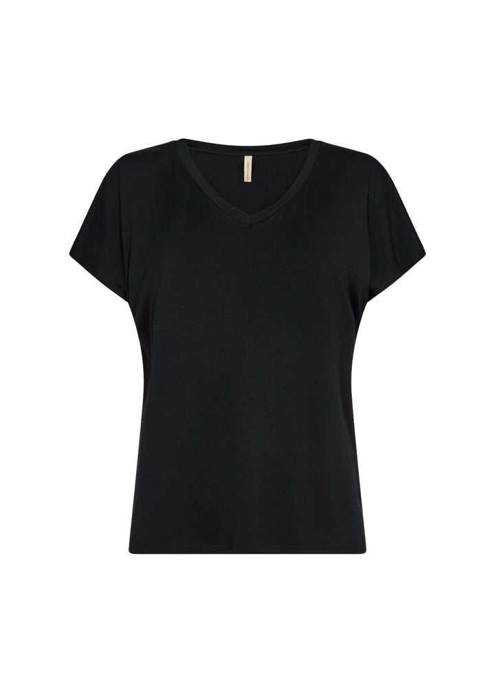 SOYACONCEPT Damen T-Shirt XS Schwarz, XS Schwarz
