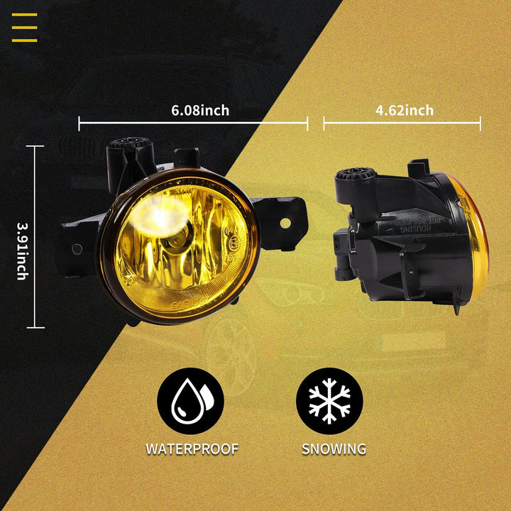 Nebelscheinwerfer passt für BMW 03-13 1 Series E81/E87 11-13 1 Series (CPE/CONV) E82/E88 09-15 X1 (E