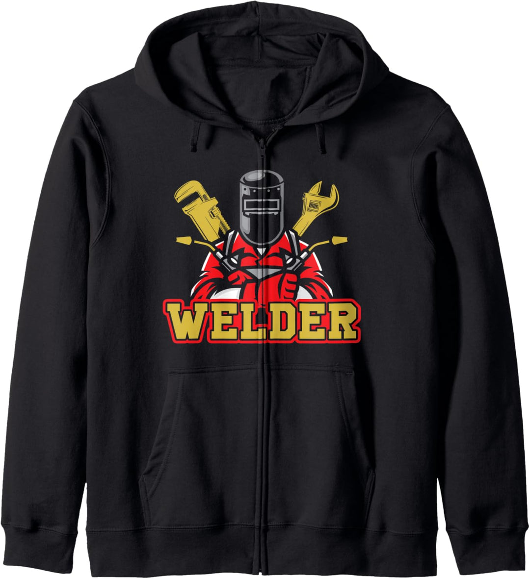 Schweissfachingenieur Schweissen Schweisser Arbeiter Handwerk Kapuzenjacke