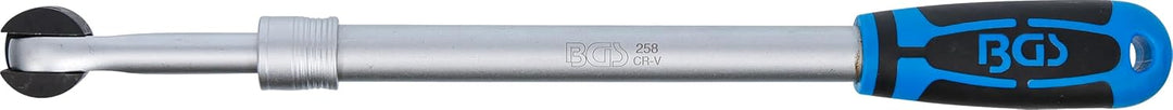 BGS 258 | Gelenkgriff | ausziehbar | 12 |5 mm (1/2") | 450 - 600 mm | Teleskop | Steck-Drehgriff | S