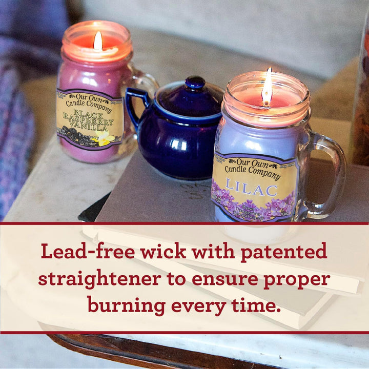 Strawberry Melon Duft 13 Unze Mason Jar Kerze von unseren eigenen Candle Company Erdbeere 13 oz, Erd