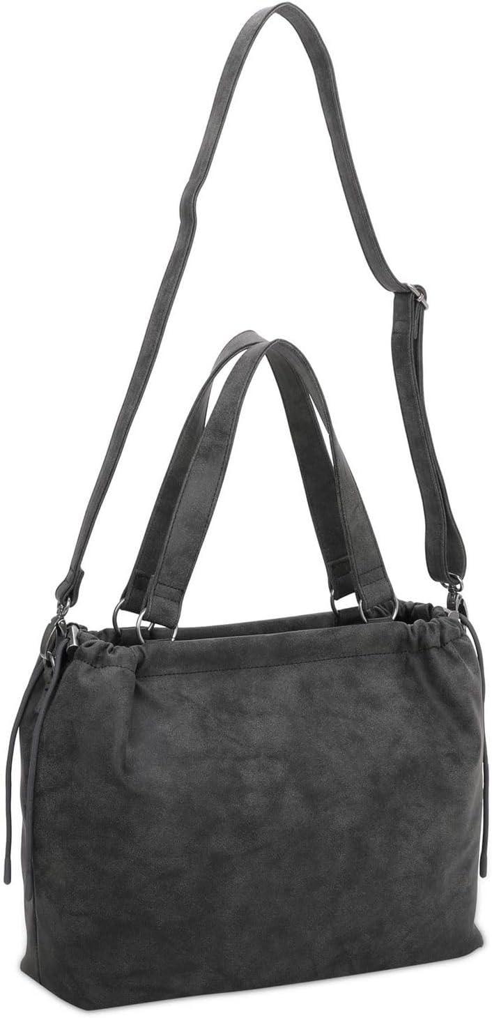 Fritzi aus Preussen Damen Poppi01 Vintage Black Idol Shopper, ONE Size