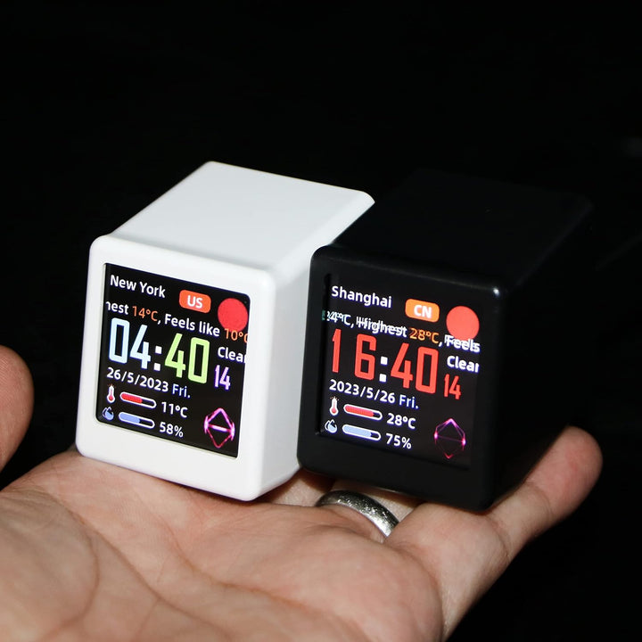 Vastarry Bitcoin Stock Ticker Monitor Anzeigezeit Wetter, Temperatur, Luftfeuchtigkeit und Bildwiede