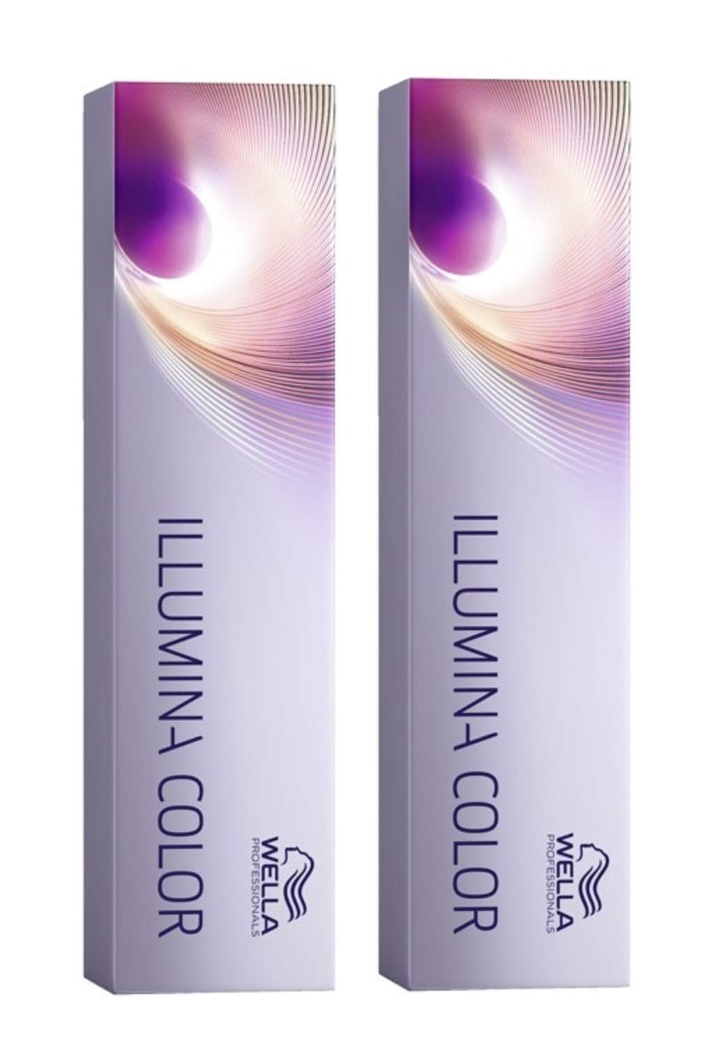 Wella 2x Illumina Color 10/69 Hell-Lichtblond Violett-Cendre 60 Ml