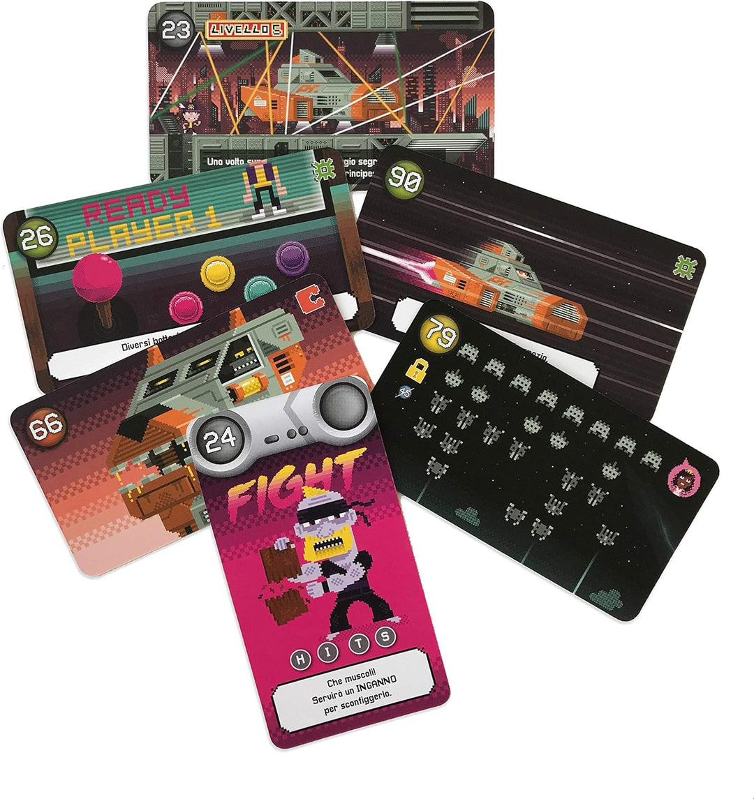 Asmodee Scunl05It Unlock Heroic Adventures Brettspiel Edition auf Italienisch, Mehrfarbig Entsperren