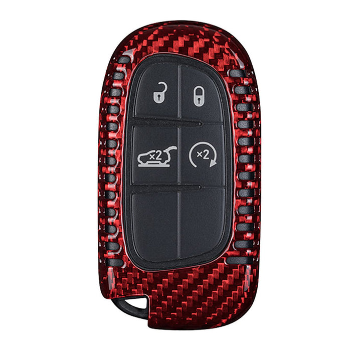 M.JVisun Echte Kohlefaser Abdeckung Fall Für Jeep Grand Cherokee SRT Cherokee Renegade Compass Auto
