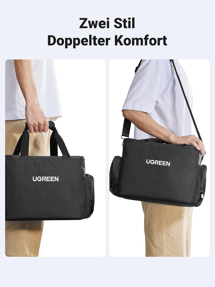 UGREEN PowerRoam Tragetasche Kompatibel mit 600W Powerstation Spacegrau