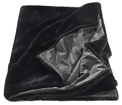 Joop! Smooth schwarz Plaid Farbe schwarz Grösse 130x170cm, Schwarz