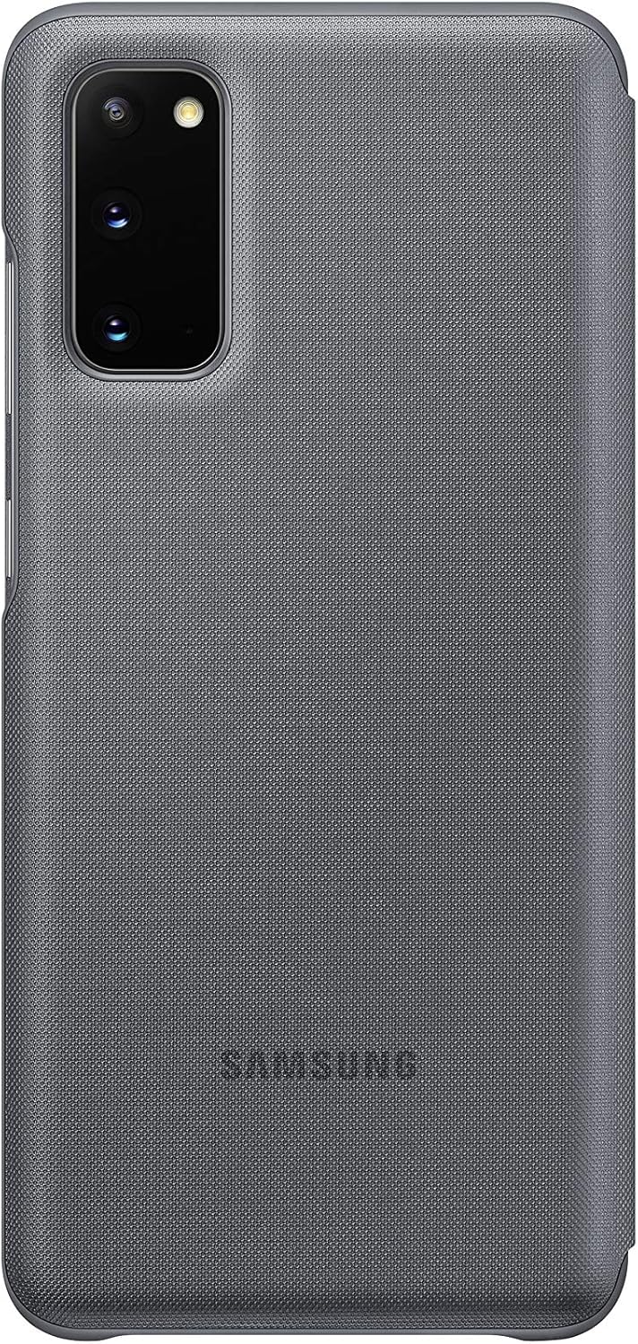 Samsung LED View Smartphone Cover EF-NG980 für Galaxy S20 | S20 5G Handy-Hülle, LED-Anzeige, Kartenh