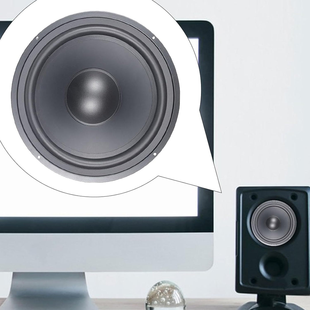 Subwoofer-Membran, Vibrationsmembran für Subwoofer, 3 bis 12 Zoll, Lautsprecher-Kühlkörper mit passi