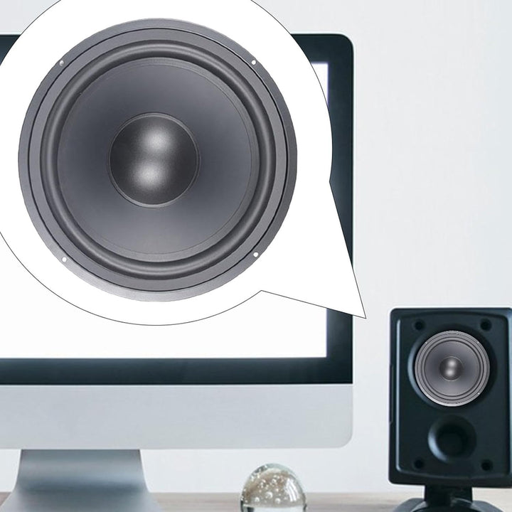 Subwoofer-Membran, Vibrationsmembran für Subwoofer, 3 bis 12 Zoll, Lautsprecher-Kühlkörper mit passi